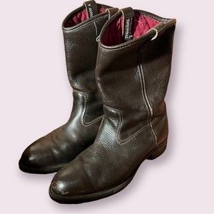 Cabela’s Brown Western Work Boots Thinsulate Lined